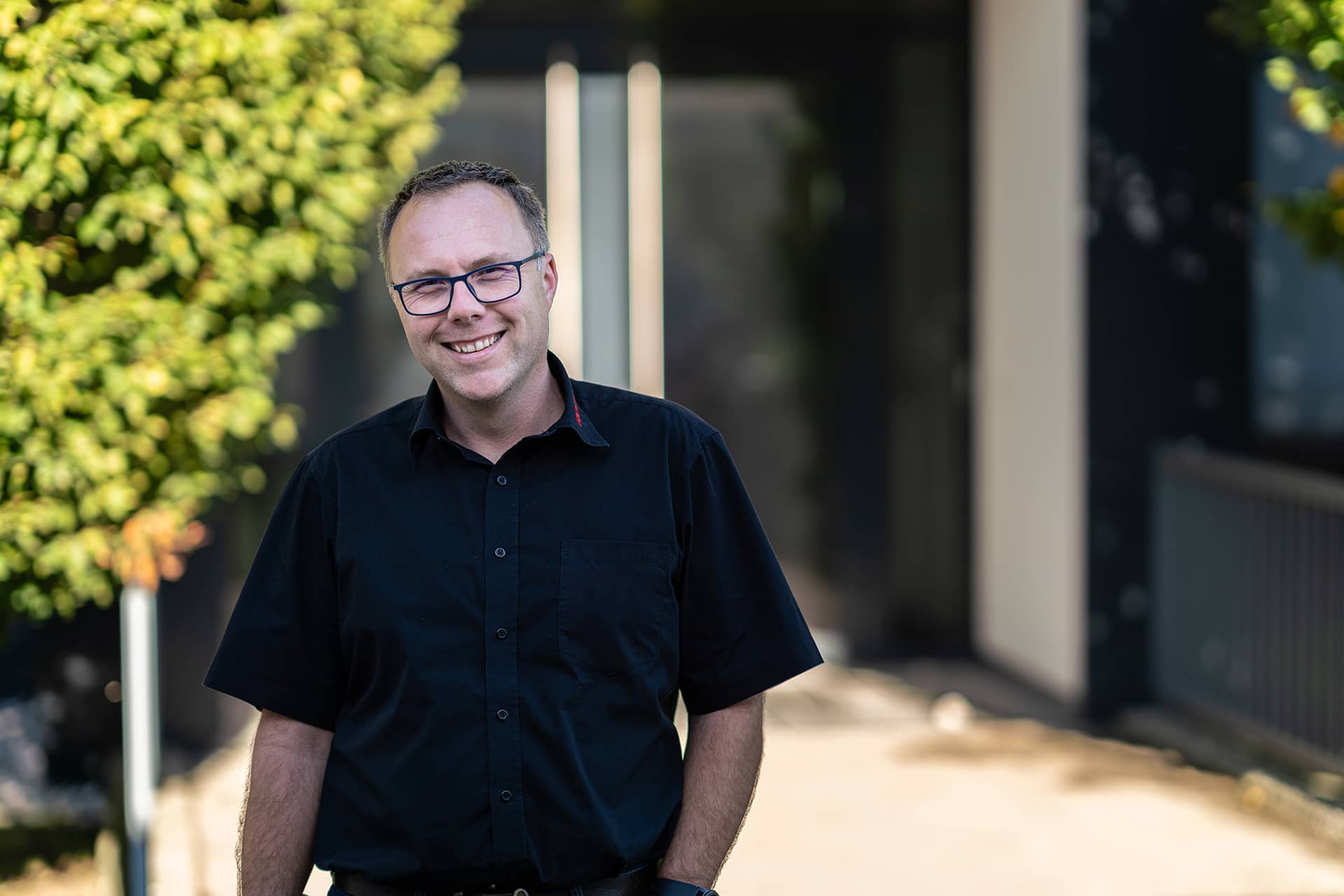 Gewerbe Fotografie Portrait Mitarbeiter Industriebetrieb