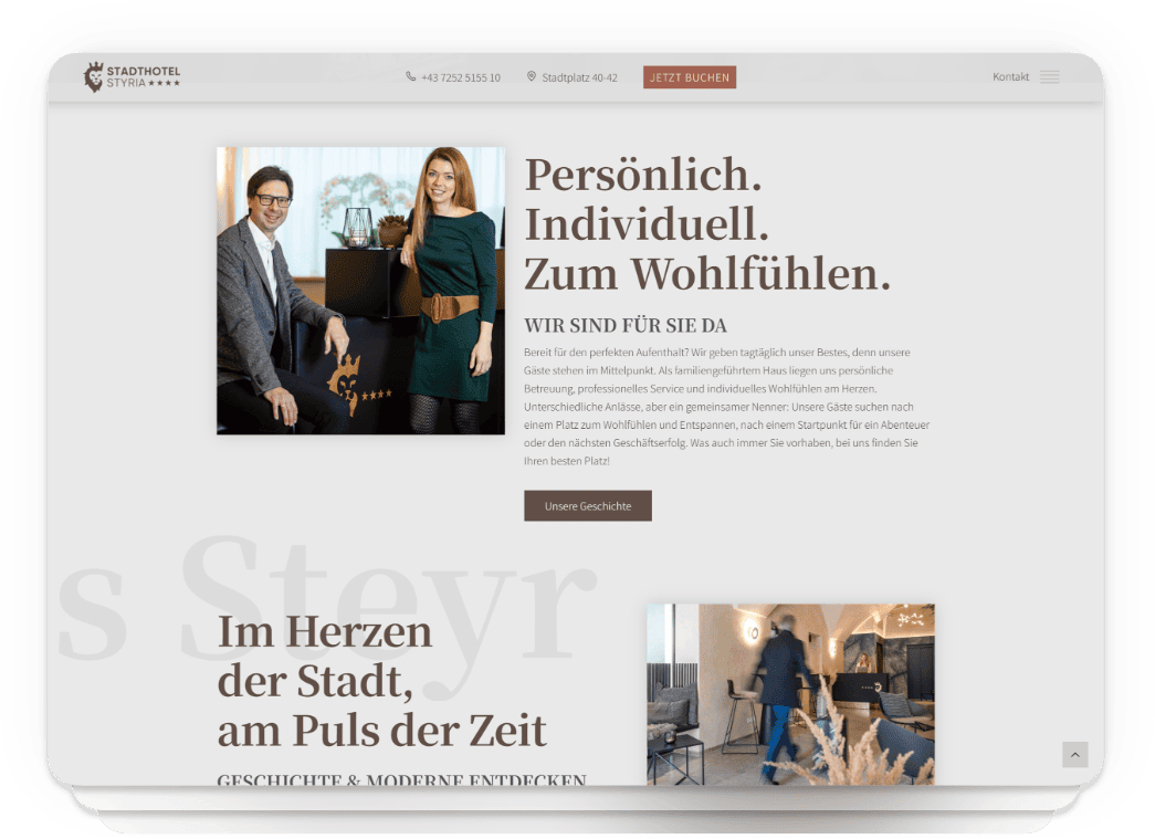 Screen-Cards mit Website-Referenz